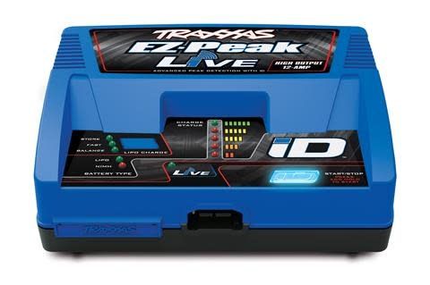 Traxxas EZ-Peak Live 100W 12A NiMH/LiPo with iD Auto Battery Identification