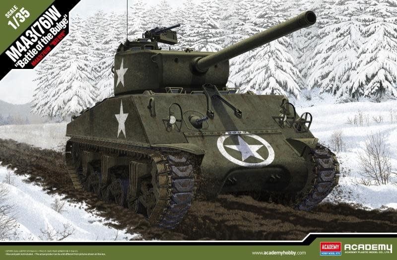 Academy Models 1/35 M4A3 (76)W Battle of Bulge