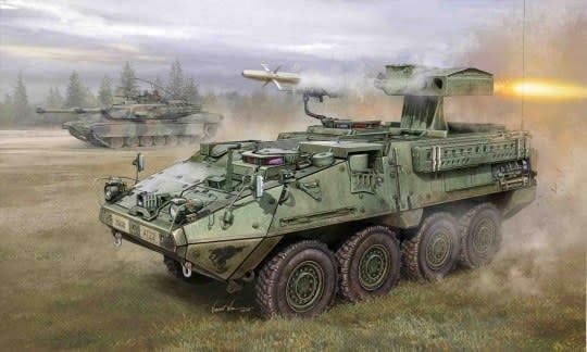 Trumpeter 1/35 M1134 STRYKER MISSILE