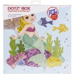 Diamond Dotz Little Mermaid Diamond Art Box Kit 11 x 11