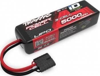 Traxxas 5000mAh 3S 11.1V 25C LiPo iD Connector Soft Case 135x29x44mm