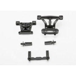 Traxxas Front &amp; Rear Body Mounts w/Mount Posts