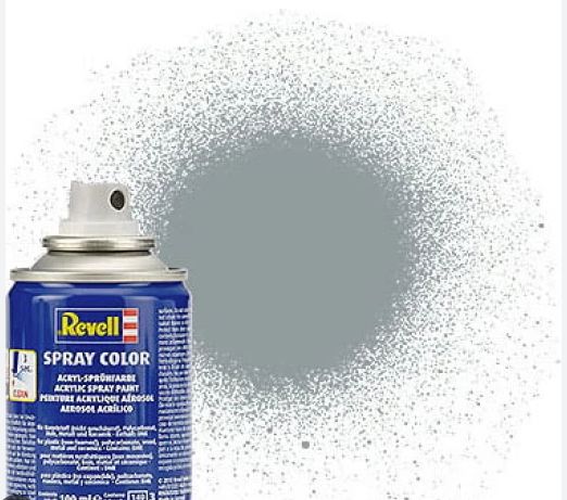 Revell USAF Light Gray Matt Acrylic Spray 100ml