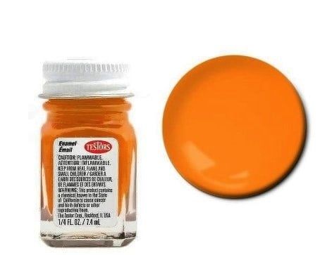 Testors Enamel Turn Signal Amber 1/4oz