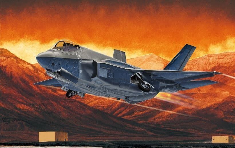 Academy Models 1/72 F-35A Seven Nation Air Force