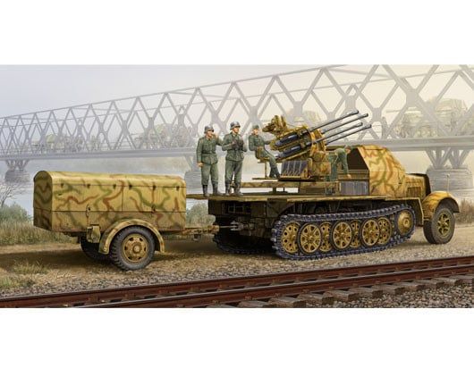 Trumpeter 1/35 German 2cm Sd.Kfz.7/1 late version