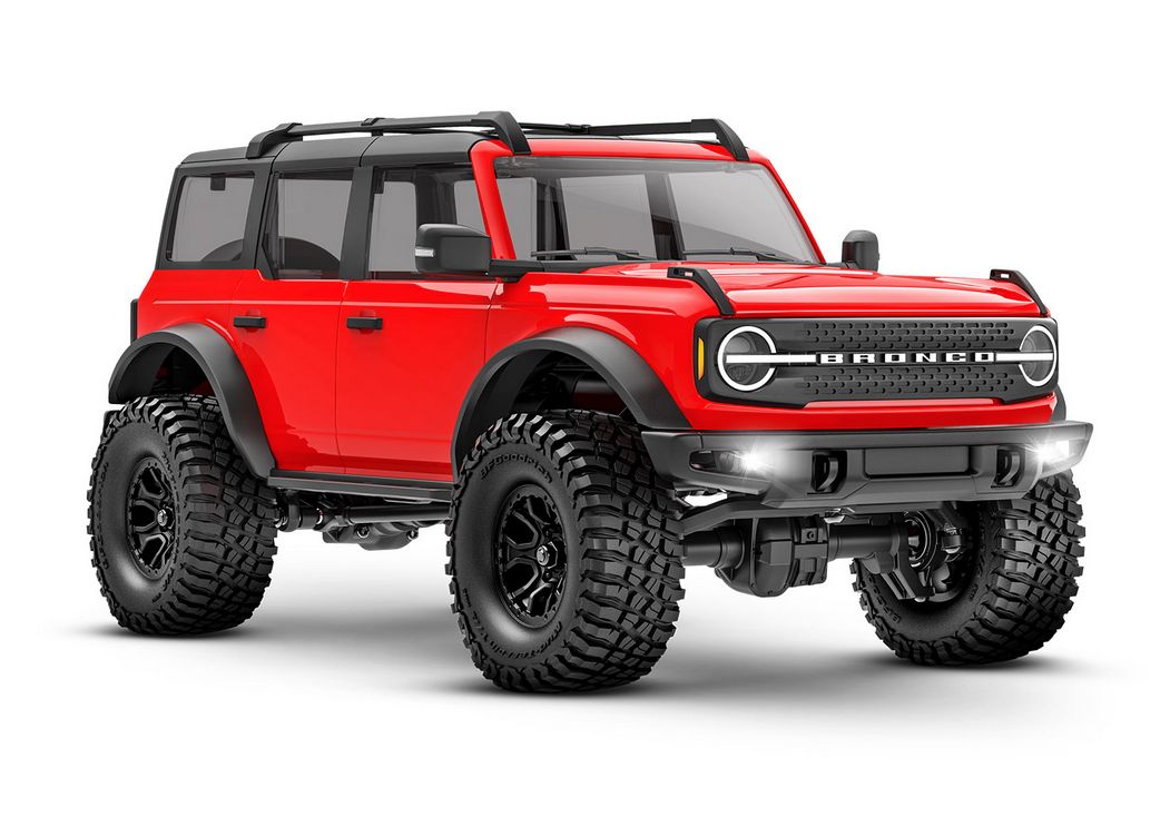 Traxxas TRX-4M Ford Bronco 1/18 RTR 4X4 Trail Truck, Red