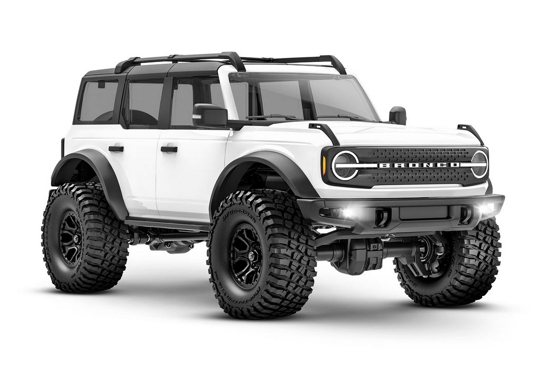 Traxxas TRX-4M Ford Bronco 1/18 RTR 4X4 Trail Truck, White