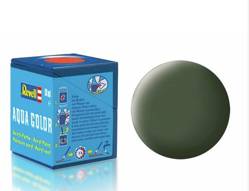 Revell Bronze Green Matt Acrylic Bottle 18ml