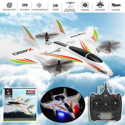 RC Pro 3D6CH Brushless Vertical Airplane RTF