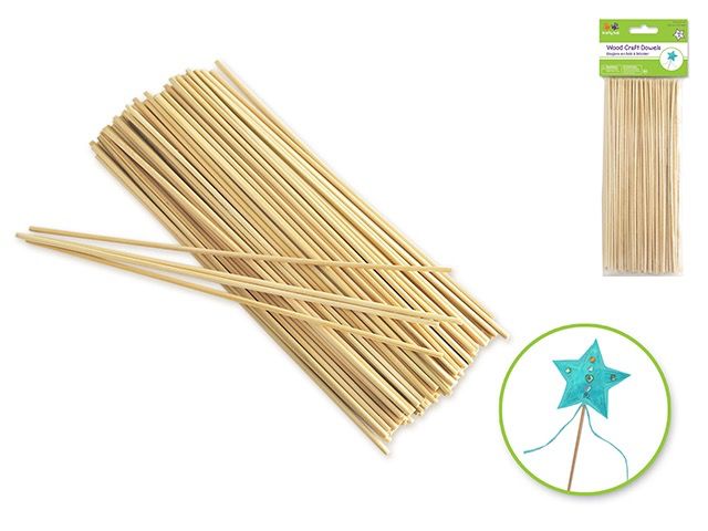 Krafty Kids Wood Dowel Thin 8"