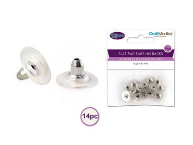 CraftMedley Silver Earring Back