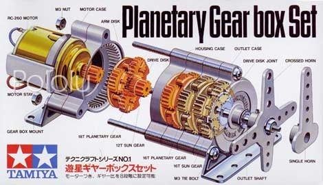 Tamiya Planetary Gear Box Set