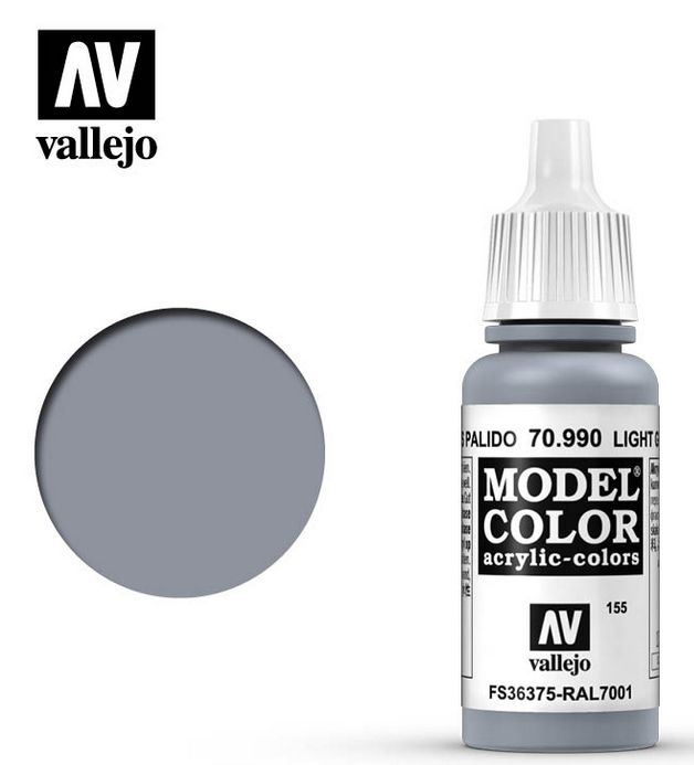 Vallejo Light Grey (Fs36300) Acrylic 17 ml