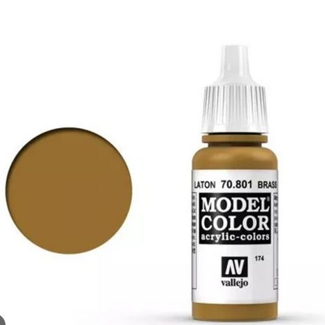 Vallejo Model Color Brass 17ml