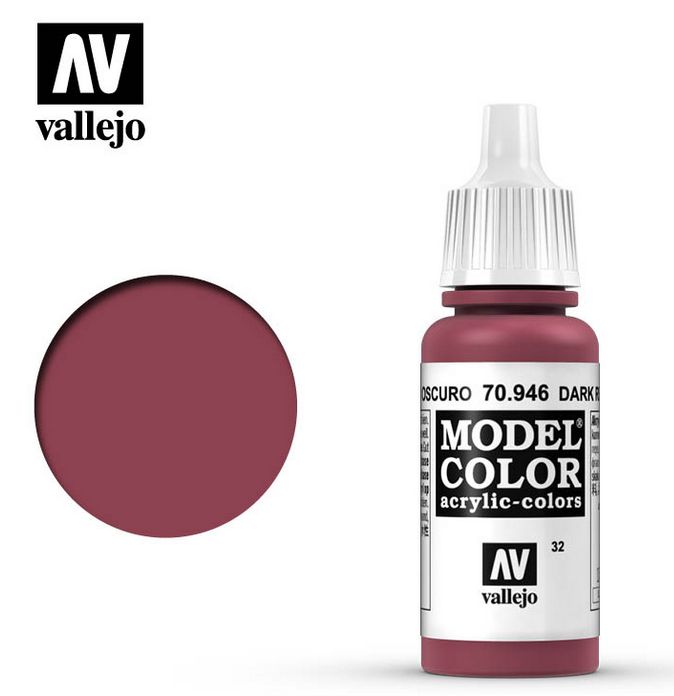 Vallejo Model Color Dark Red 17ml