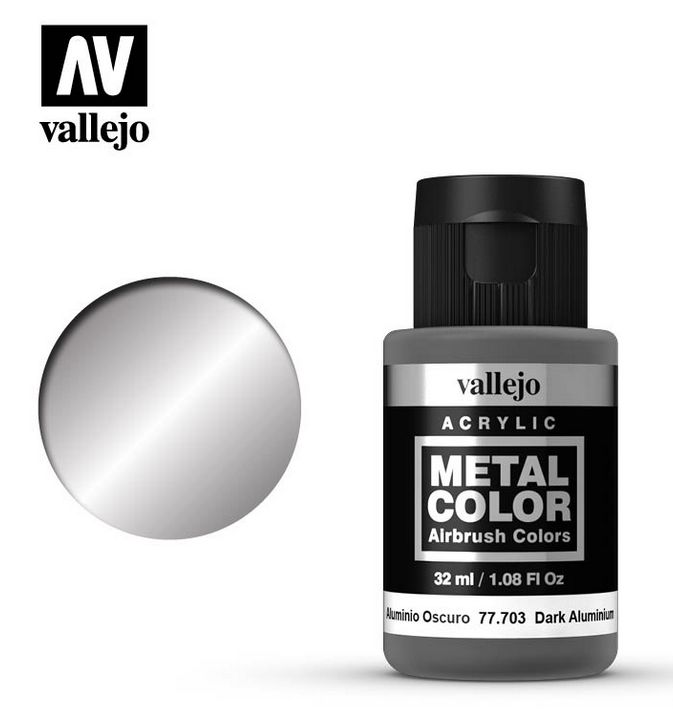Vallejo Dark Aluminium Metal Color 32ml