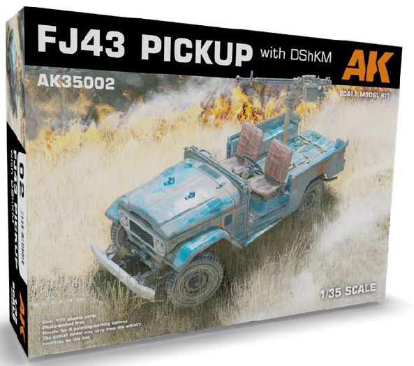 AK Interactive 1/35 FJ43 Pickup with DShKM