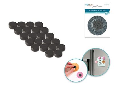 CraftMedley 8mm Magnetic Buttons 22pc