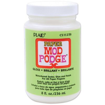 Plaid Mod Podge Gloss for Paper 8oz