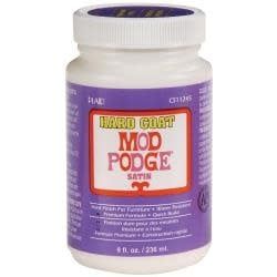 Plaid Mod Podge Satin Hard Coat Finish