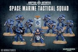 Warhammer 40K Space Marine Tactical Squad