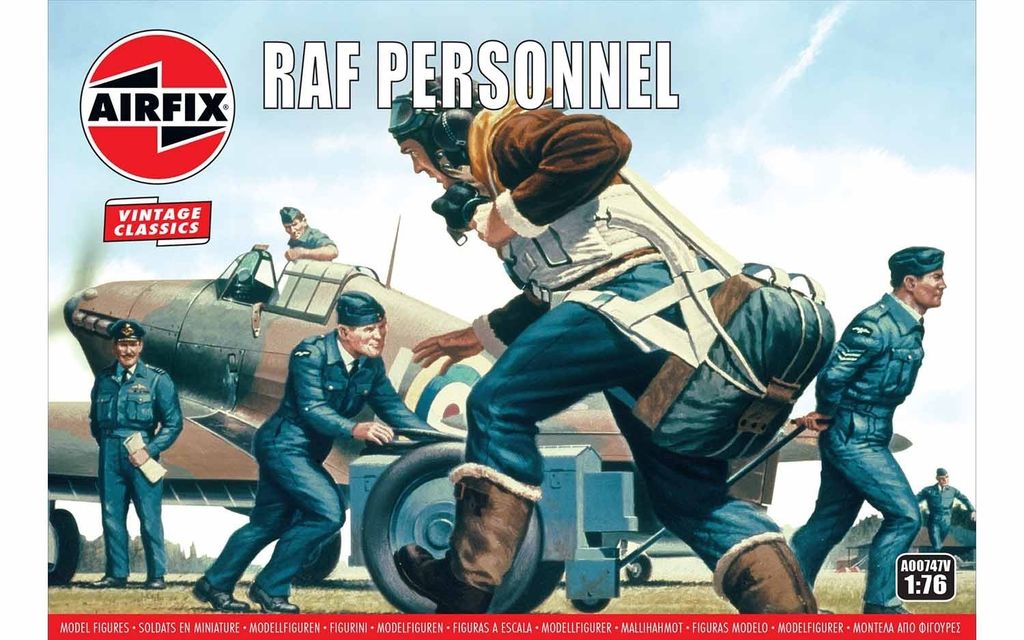 Airfix 1/76 RAF Personnel