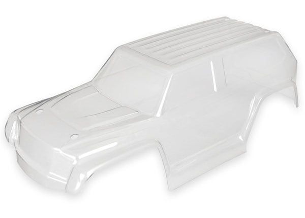 Traxxas Body, Teton, (clear, requires painting)/ decal sheet
