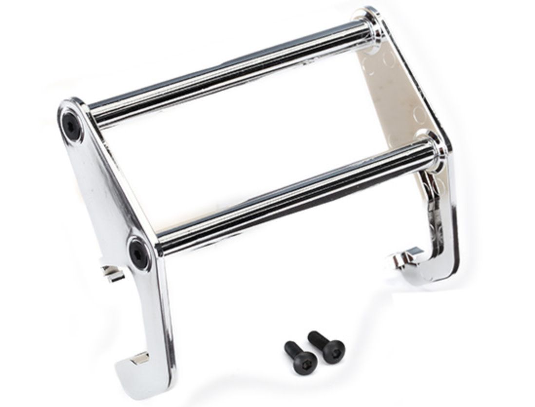 Traxxas Push Bar Bumper (Chrome) ( Fits #8069 Bumper)