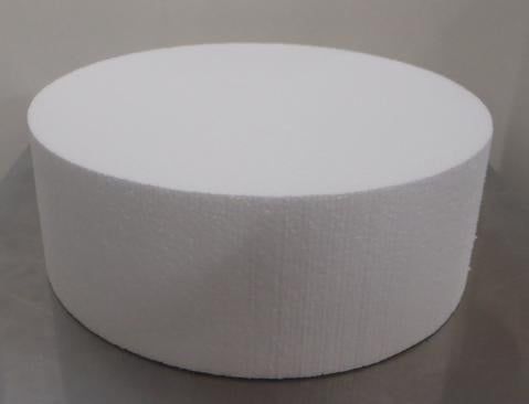 Plastifab 10x3in Styrofoam Round