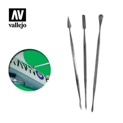 Vallejo Stainless Steel Carvers Set of 3