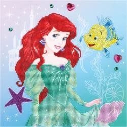 Diamond Dotz Disney Ariel Spirited Diamond Art Kit 12.6X12.6