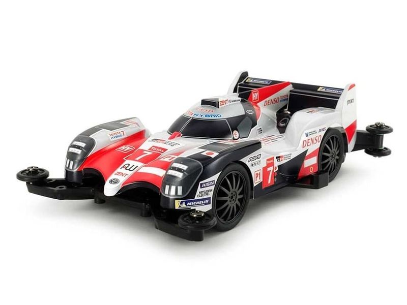 Tamiya 1/32 JR Mini 4WD Toyota Gazoo TS050 Kit, w/ MA Chassis