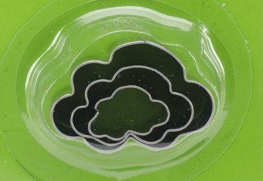 Makins Cloud Cookie Cutter 3 Piece Set