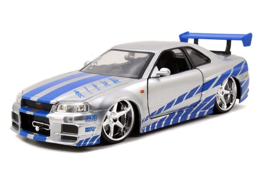 Jada Toys 1/24 "Fast &amp; Furious" Brian's Nissan Skyline GT-R (R34)