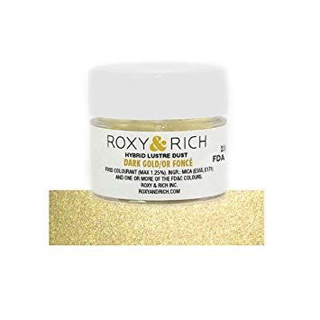 Roxy &amp; Rich Hybrid Lustre Dust Dark Gold 2.5g