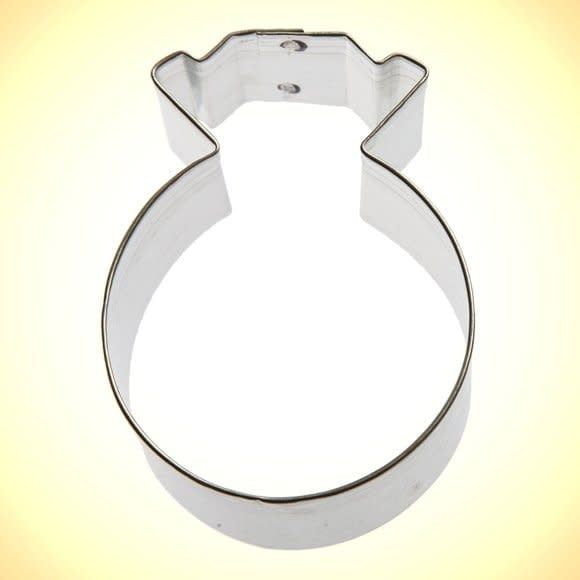 Celebakes 3in Diamond Ring Cookie Cutter