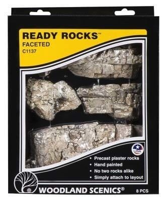 Woodland Faceted Ready Rocks