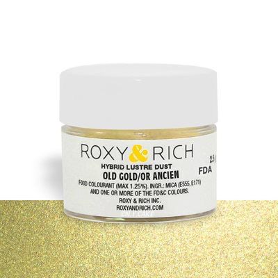 Roxy &amp; Rich Hybrid Lustre Dust Old Gold 2.5g