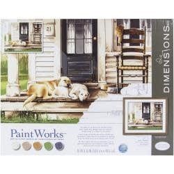 Paint Works Lazy Dog Paint By Number