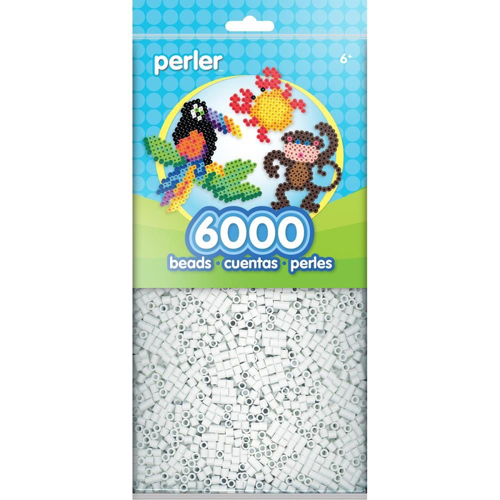 Perler Beads White 6000pc
