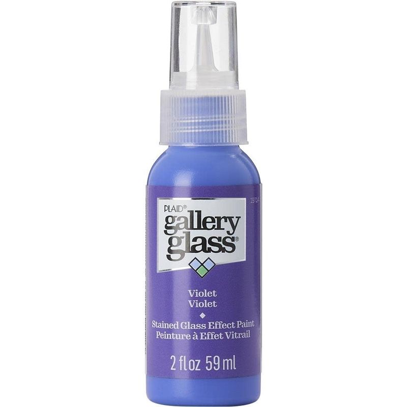 Plaid Violet Gallery Glass Paint 2oz