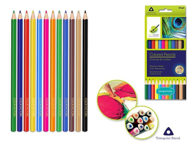 Colorfactory Color Pencils x12 Premium