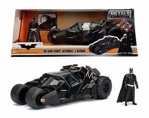 Jada Toys 1/24 "The Dark Knight" Batmobile w/ Batman Figure - 2008