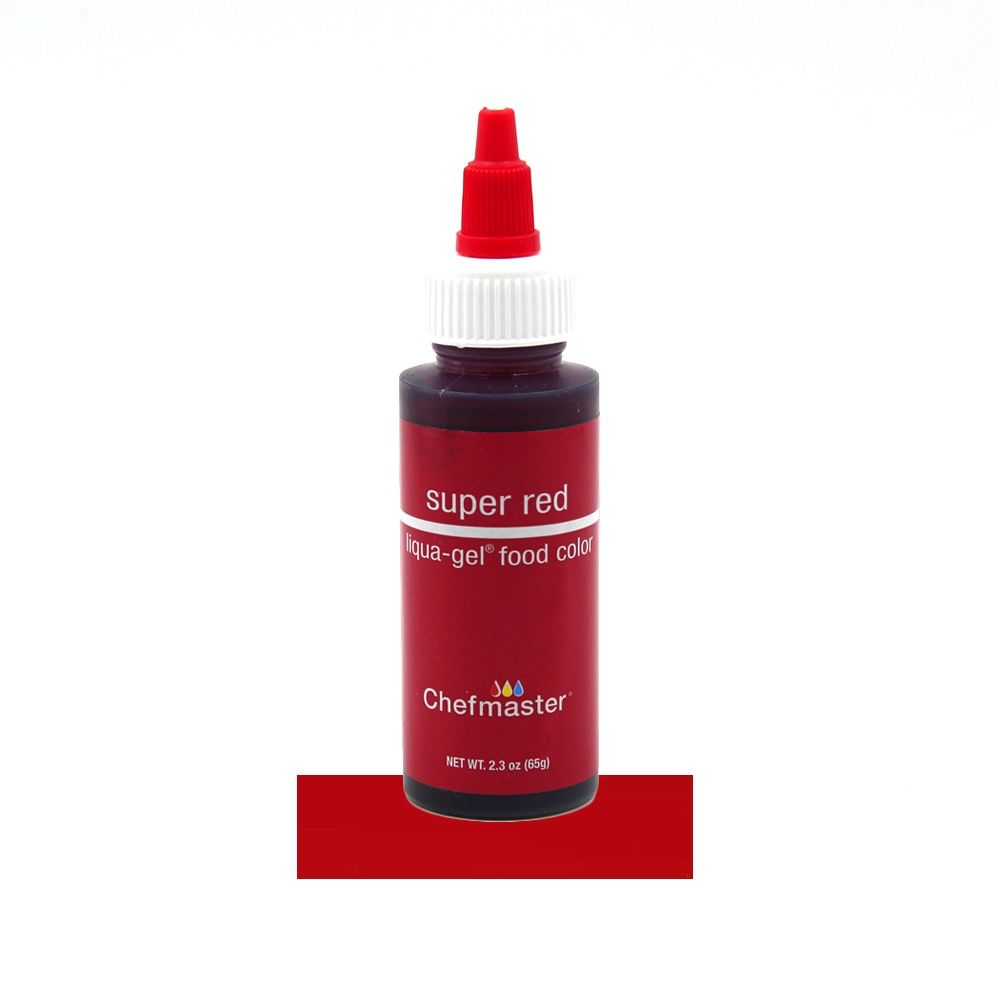 Chefmaster Super Red Gel 2.3oz