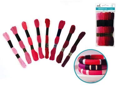 Needle Crafter 8m Cotton Floss Rouge Tints