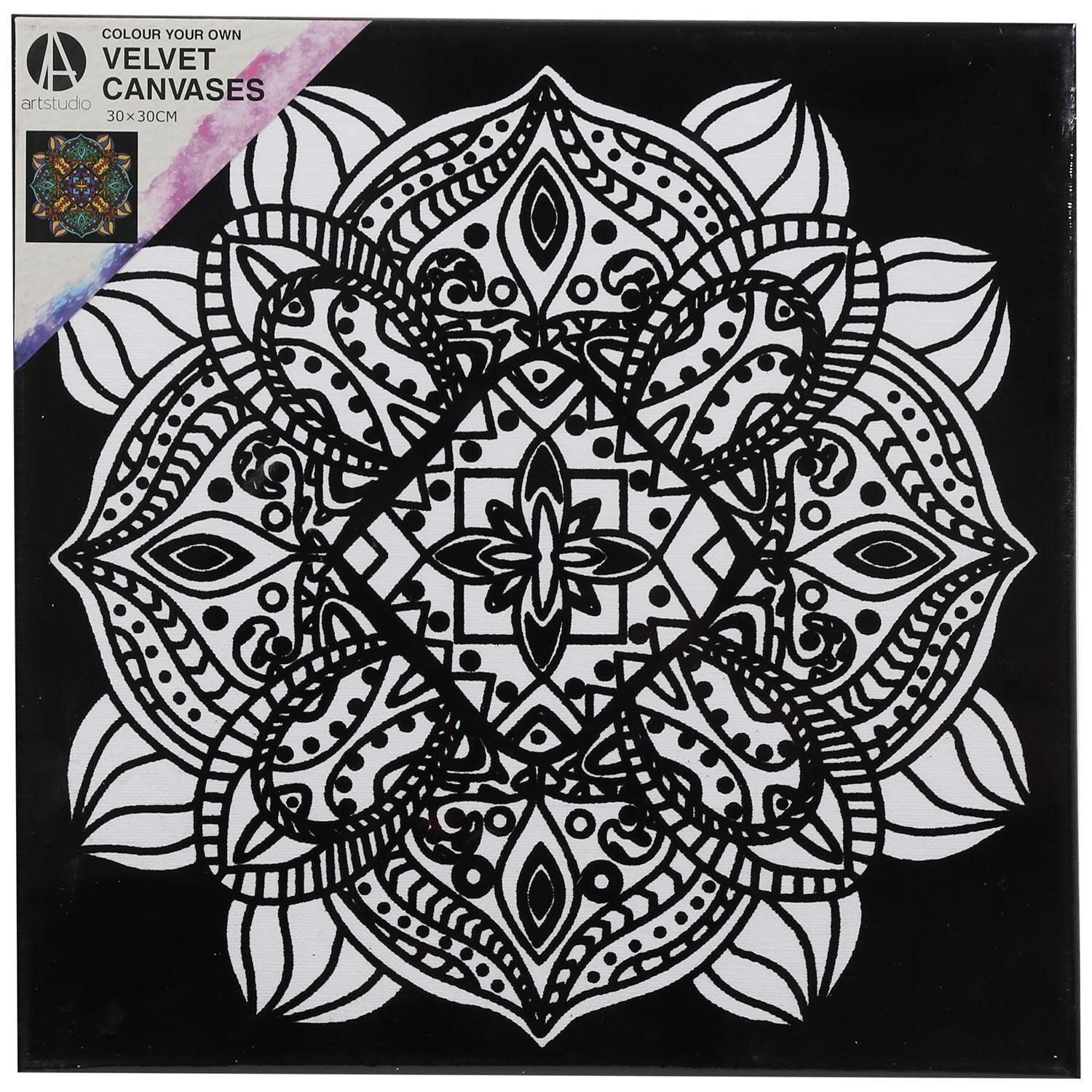 Stuff To Color Velvet Art Mandalas