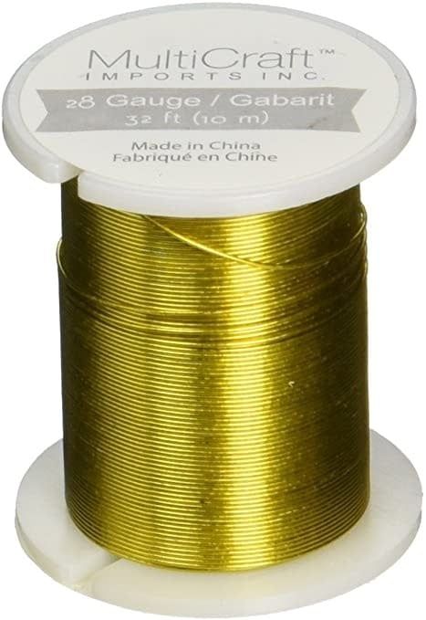 CraftMedley 10m Metallic Colors Spool Gold 28g