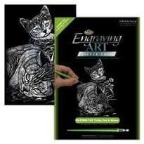 Royal &amp; Langnickel Mini EGRVart Tabby Cat and Kitten