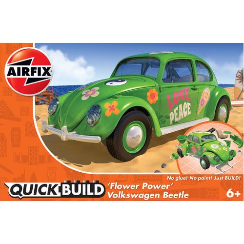 Airfix Quick Build VW Beetle Flower power